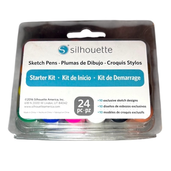 Silhouette Sketch Pen 24-Pack Starter Kit New Sealed - Picture 1 of 6